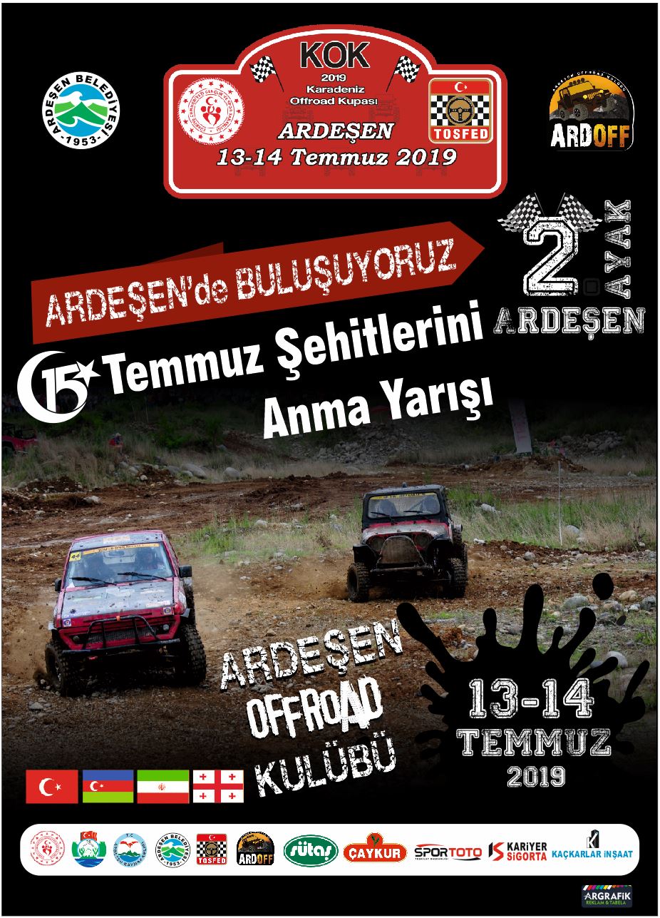 ARDOFF  Karadeniz Offroad Kupası 2. Ayak Yarışı