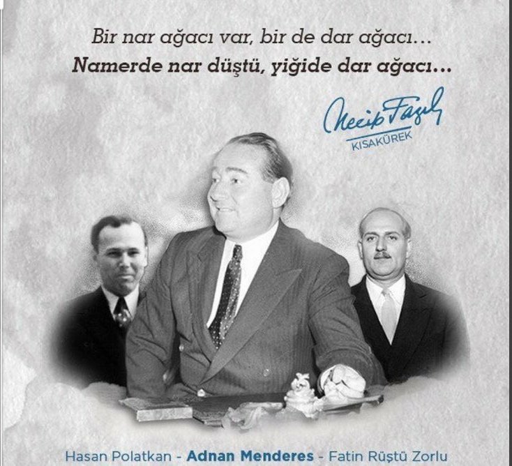 Merhum Başbakanımızı Rahmet ve Minnetle Anıyoruz