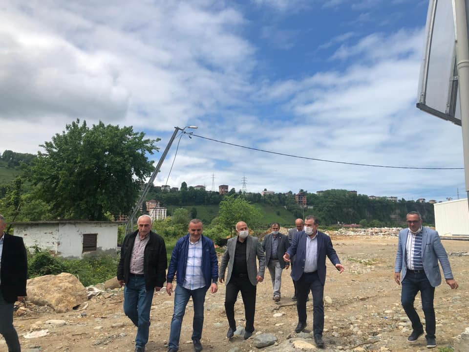 Vekil Osman Aşkın Bak Ardeşen’de İncelemelerde Bulundu