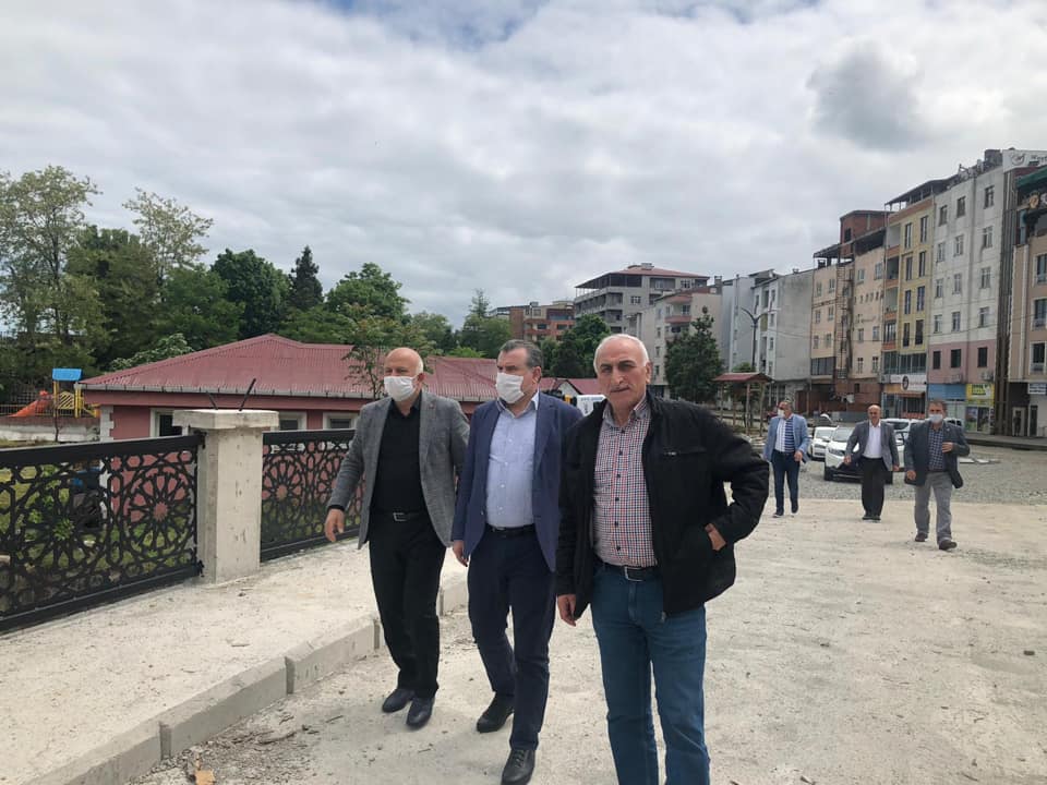Vekil Osman Aşkın Bak Ardeşen’de İncelemelerde Bulundu