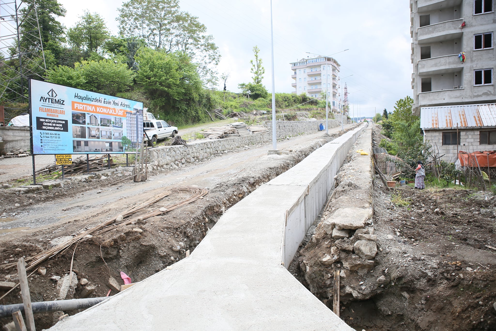 Saha çalışmalarımız aksatılmadan devam ediyor.