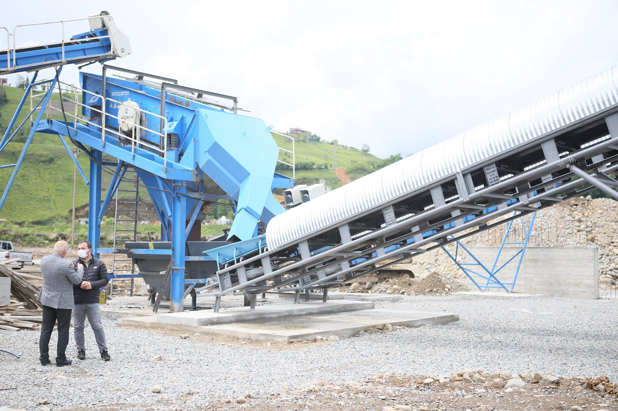 Saha çalışmalarımız aksatılmadan devam ediyor.