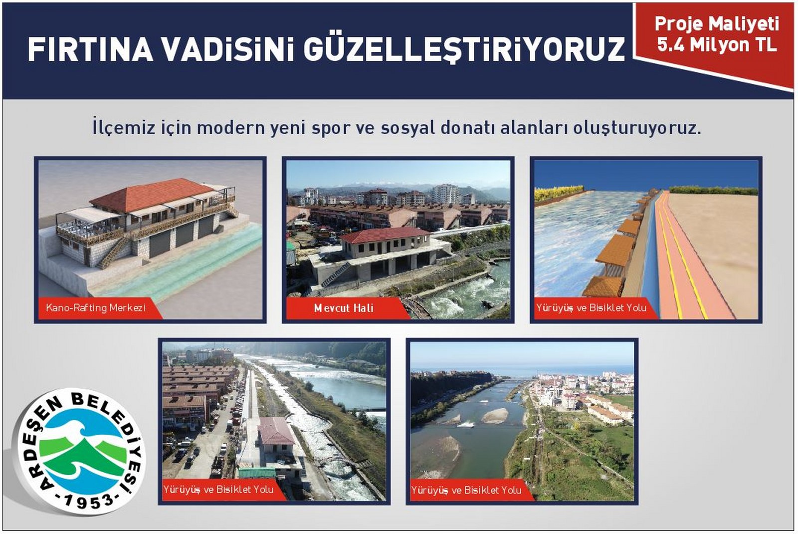 2,5 yılda yapılan çalışmaları kamuoyuyla paylaştık