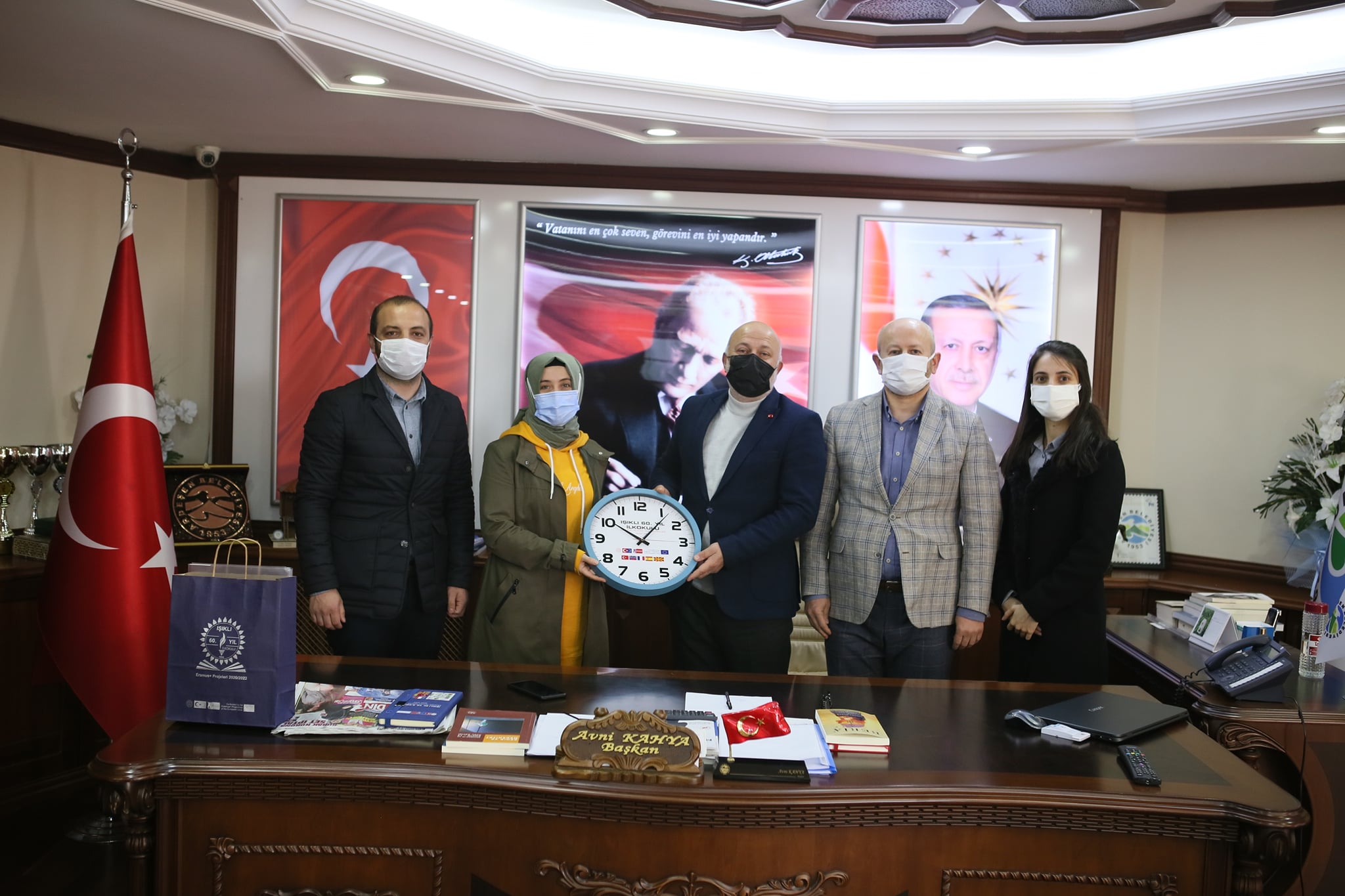 Işıklı 60. Yıl Okulundan ERASMUS Proje Ziyareti