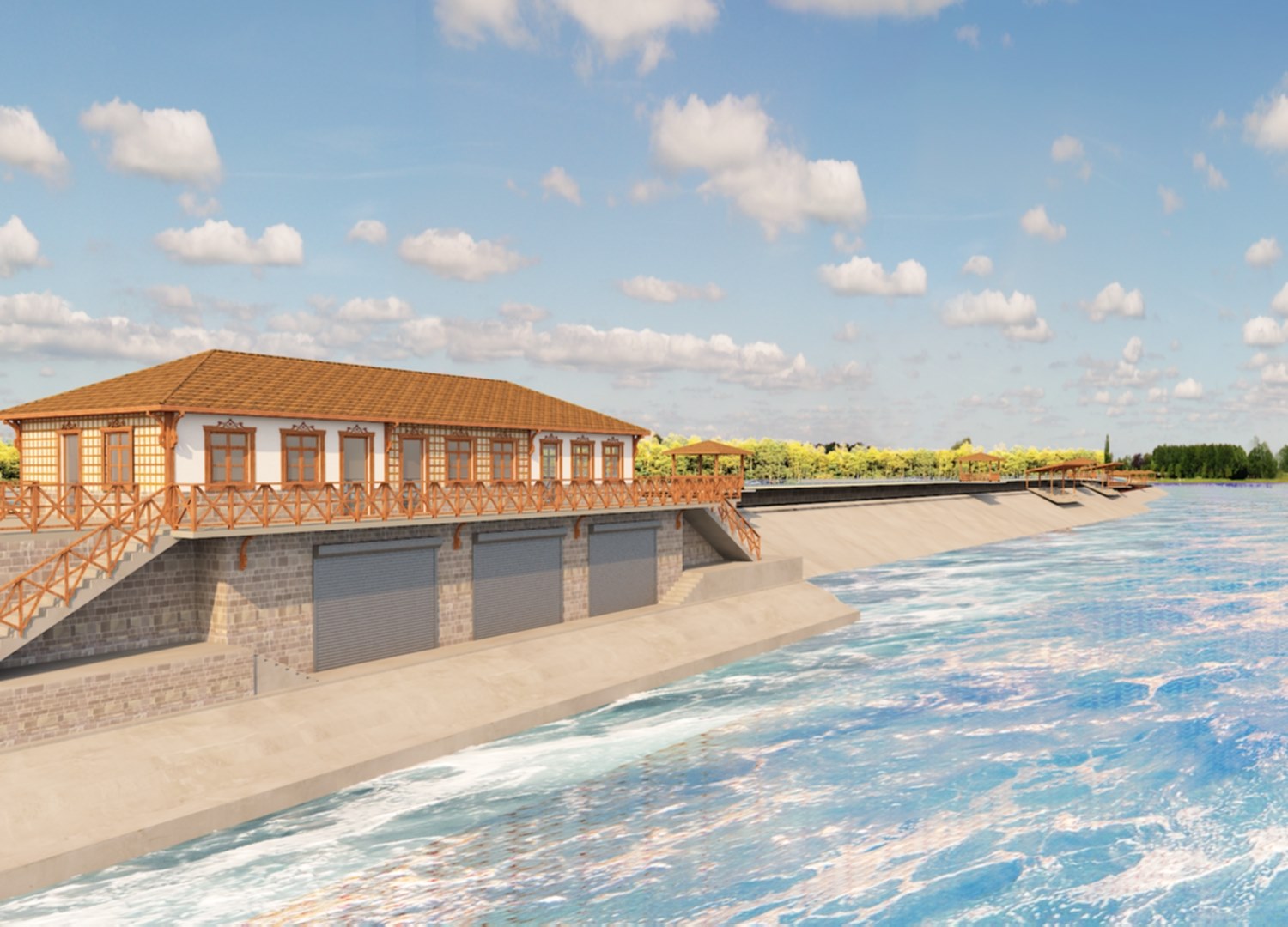 Fırtına vadimizi güzelleştiriyoruz. 