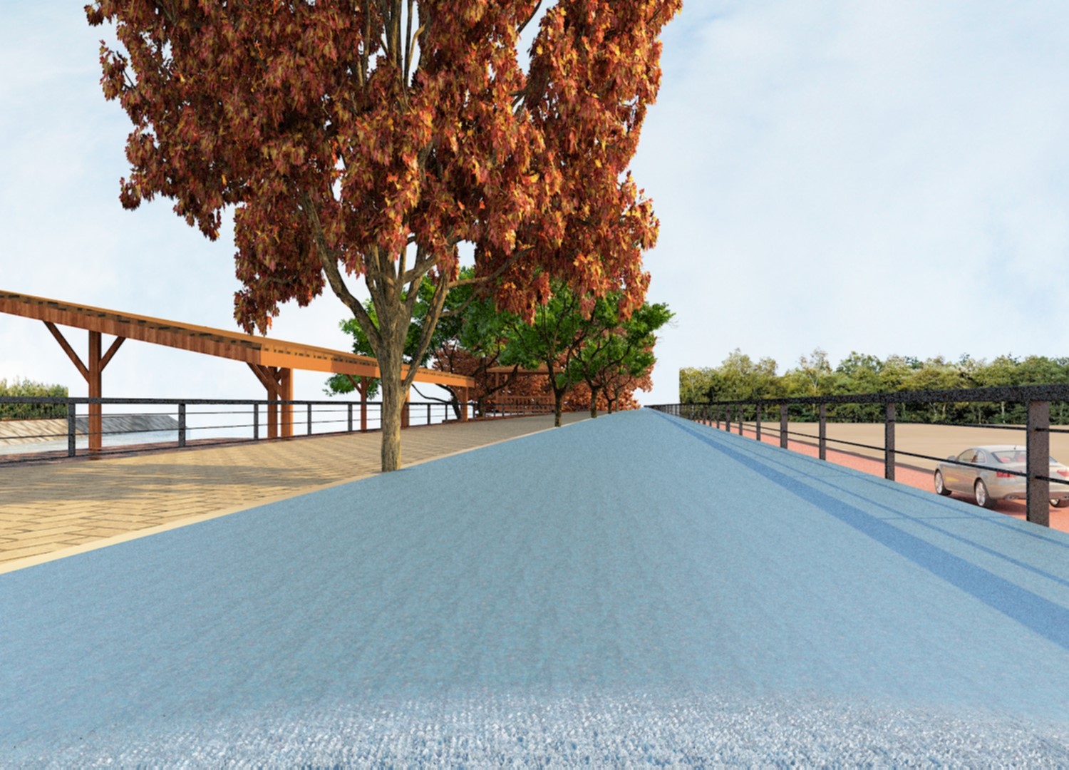 Fırtına vadimizi güzelleştiriyoruz. 