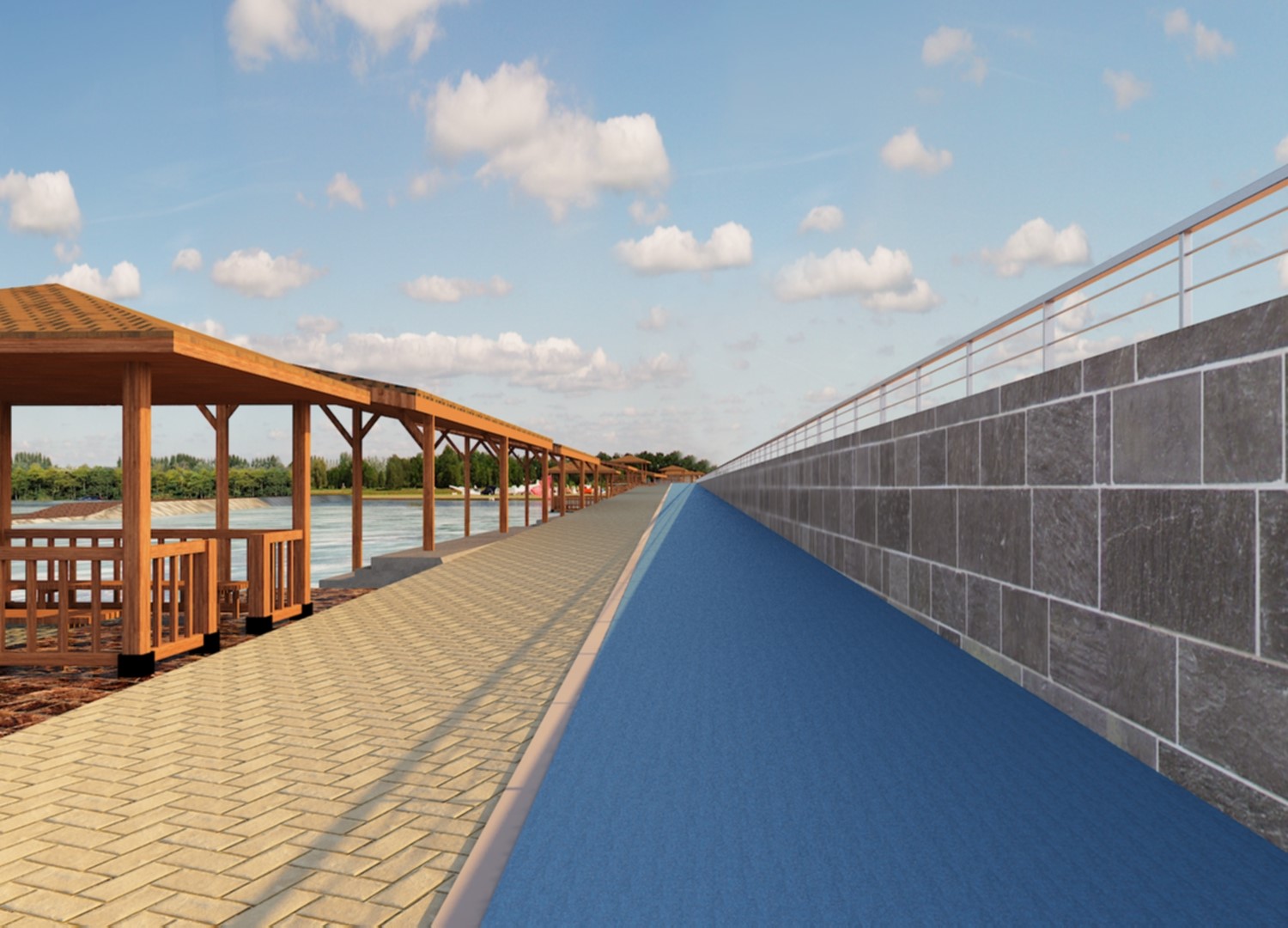 Fırtına vadimizi güzelleştiriyoruz. 