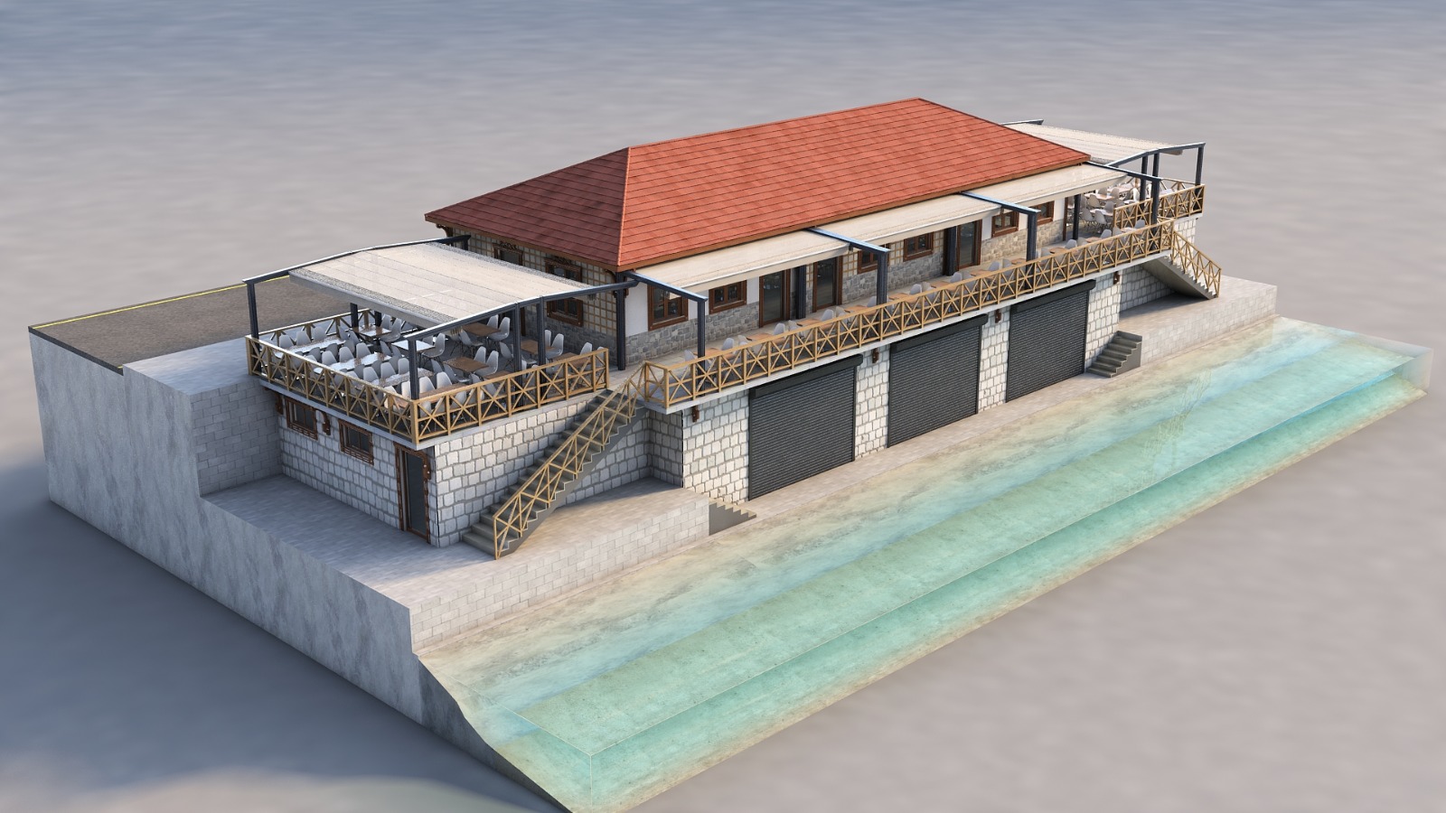 Fırtına vadimizi güzelleştiriyoruz. 