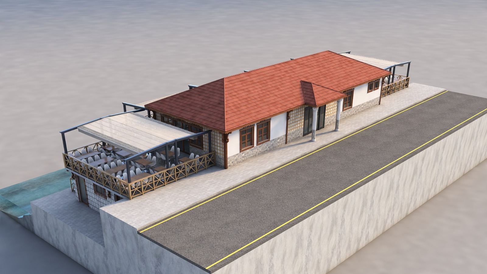 Fırtına vadimizi güzelleştiriyoruz. 