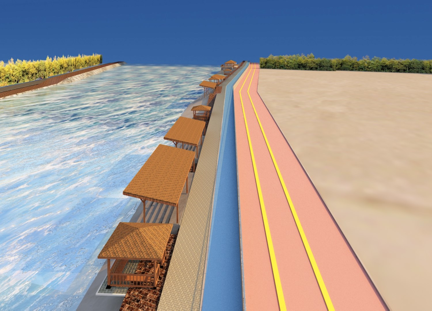 Fırtına vadimizi güzelleştiriyoruz. 