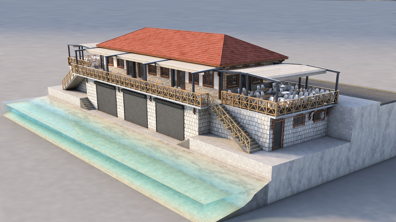 Fırtına vadimizi güzelleştiriyoruz. 