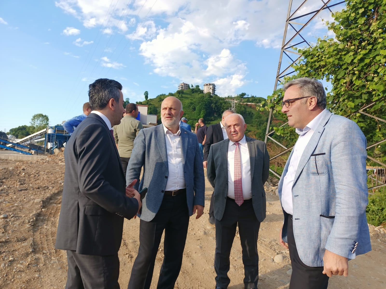 Yeni Kum ve Mıcır Fabrikamızda İnceleme