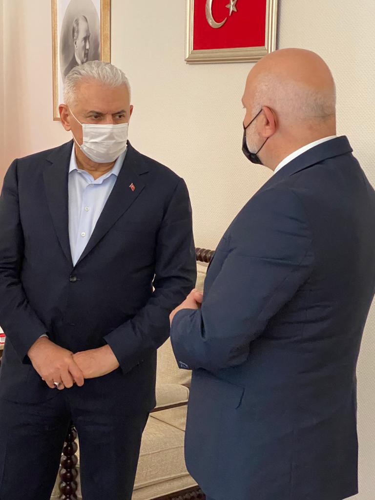 Sayın Binali YILDIRIM'a Fahri Hemşehrilik Beratı takdim ettik. 
