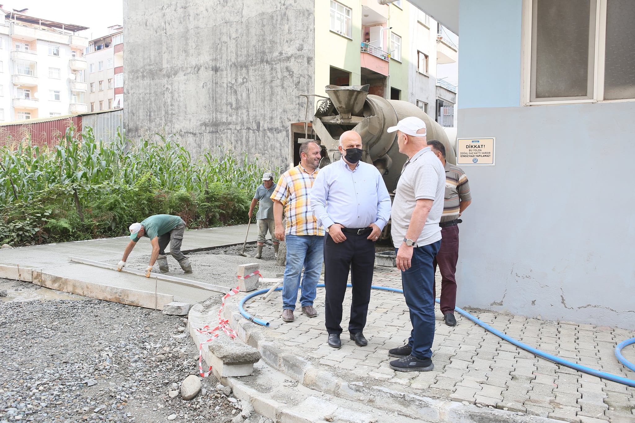 Fırtına Mahallesinde üst yapı çalışmalarımız devam ediyor. 