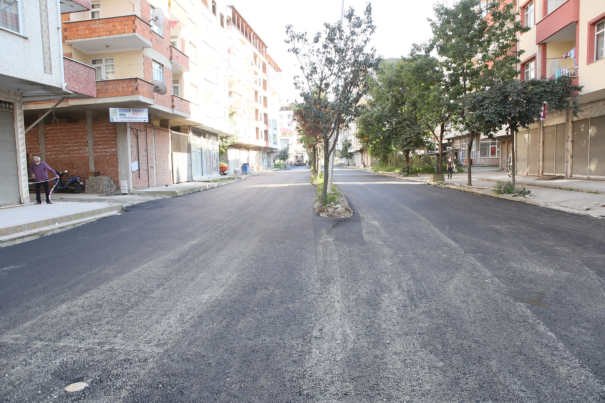 Fırtına Mahallemizin 2. Yarı Asfaltını Tamamlıyoruz