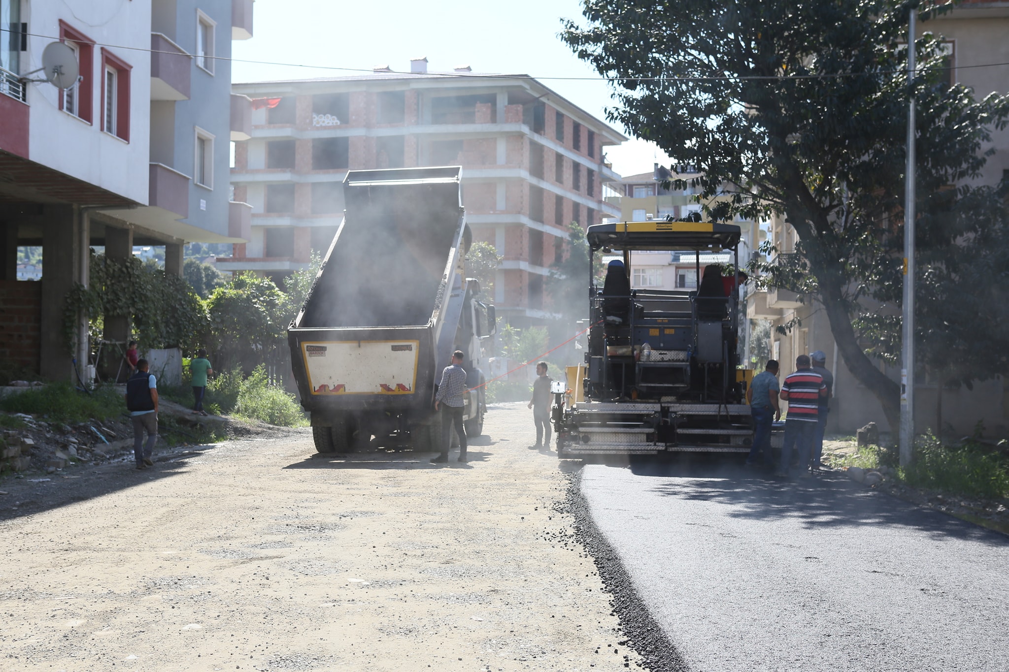 Fırtına Mahallemizin 2. Yarı Asfaltını Tamamlıyoruz