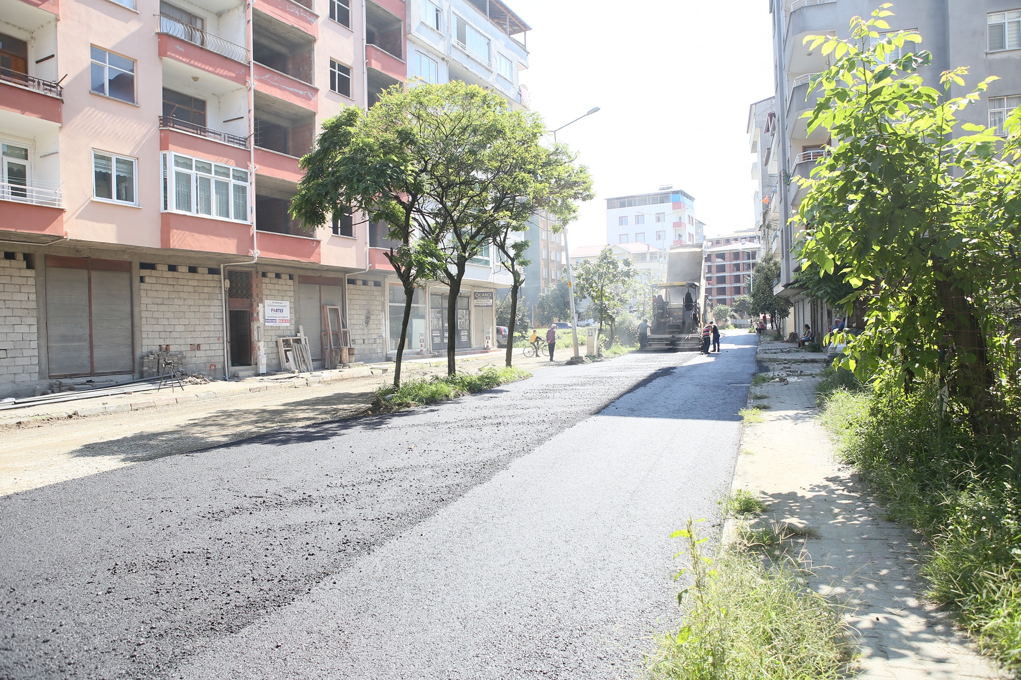 Fırtına Mahallemizin 2. Yarı Asfaltını Tamamlıyoruz
