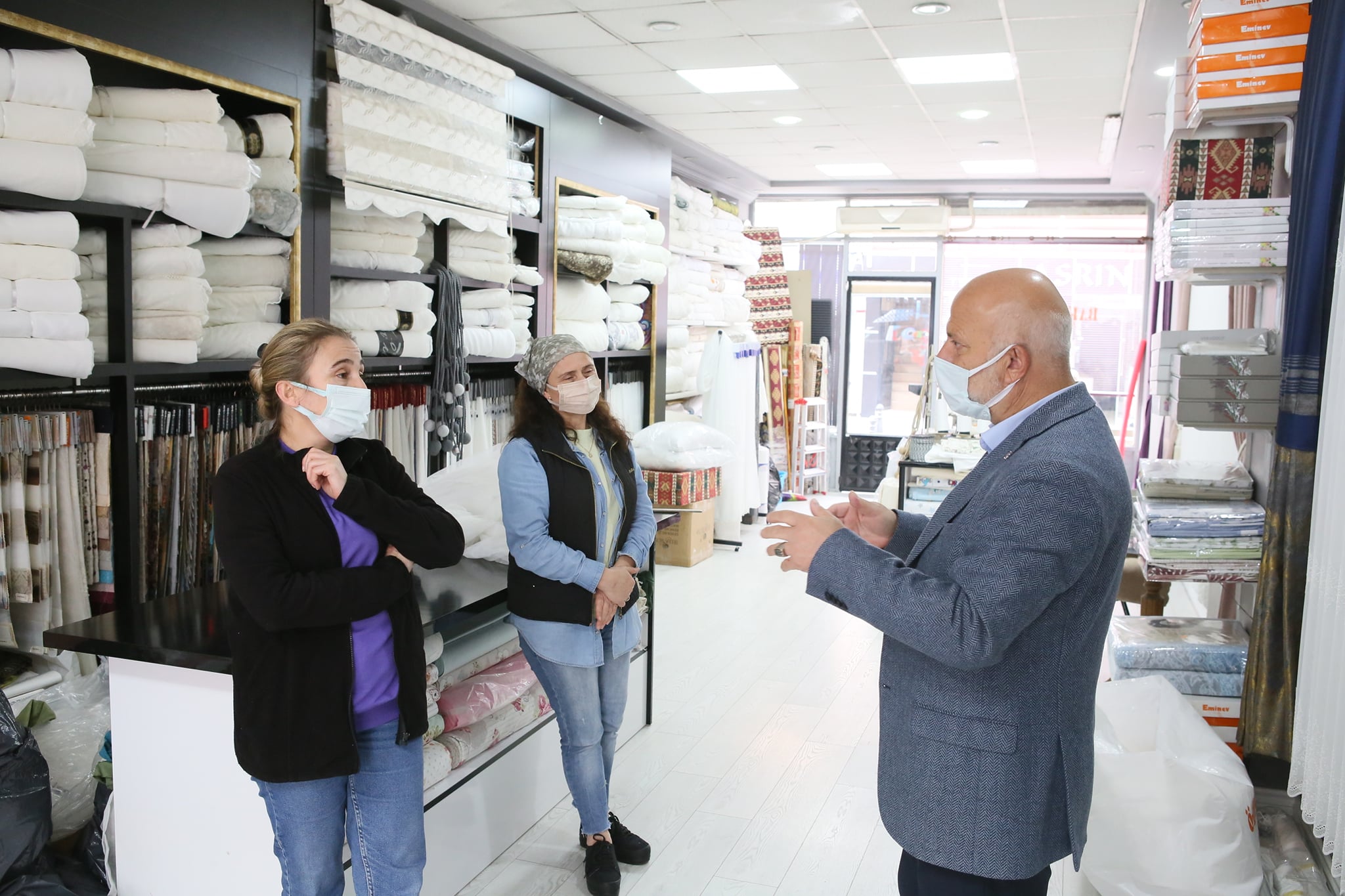 Esnaf ve Vatandaşla Buluşmaya Devam