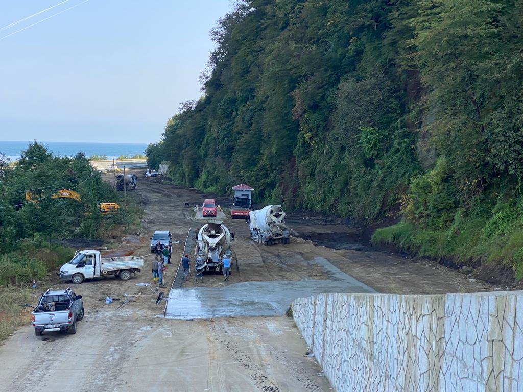 Çöp aktarma istasyonunda hazırlıklar devam ediyor.