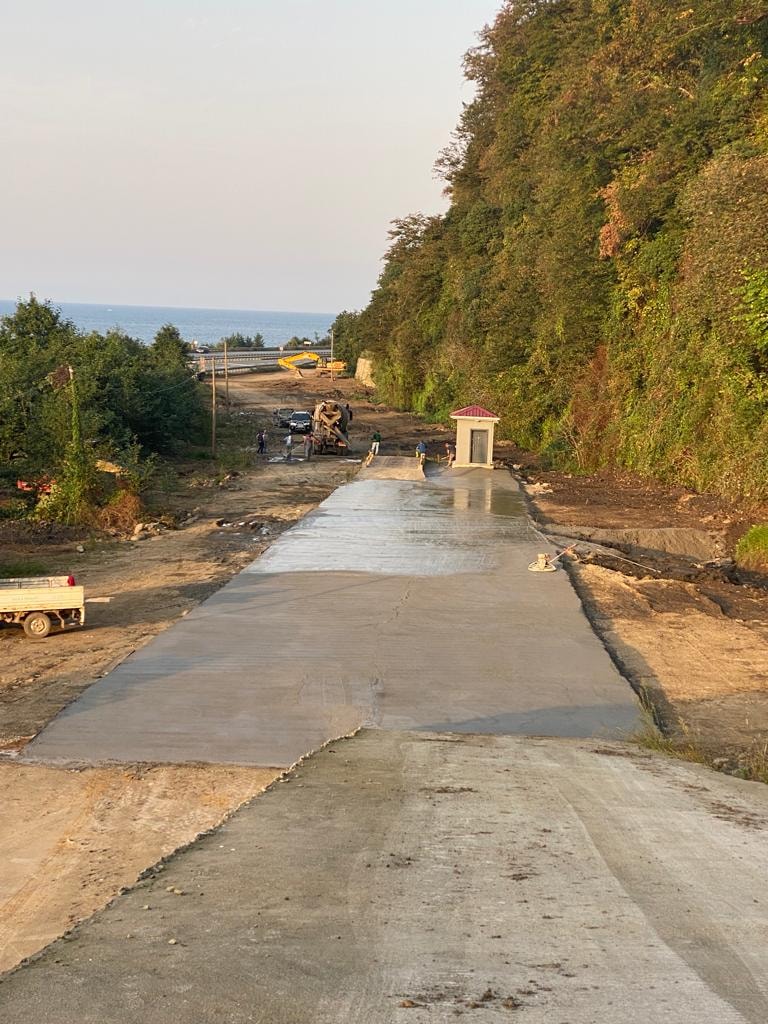 Çöp aktarma istasyonunda hazırlıklar devam ediyor.