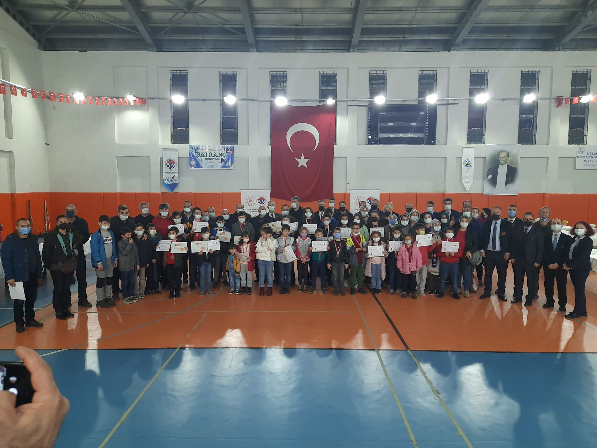 Öğretmenler Günü Satranç Turnuvası tamamlandı.