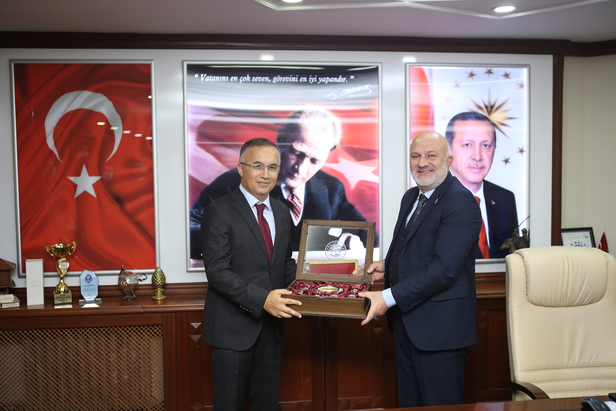 Rize Valimiz Kemal ÇEBER İlçemizde