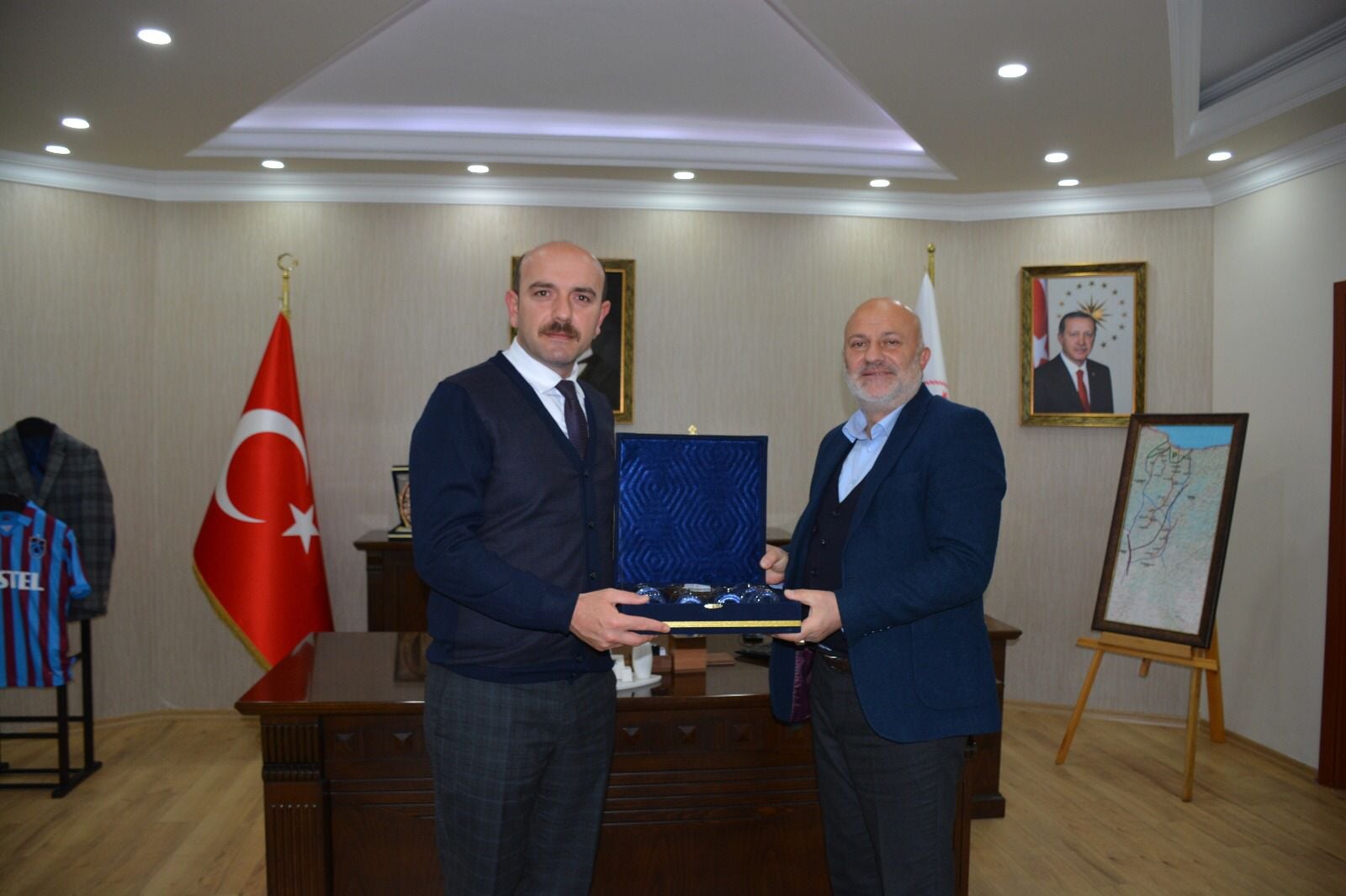 Ardeşen’li Hemşehrimiz Öztabak’a Ziyaret