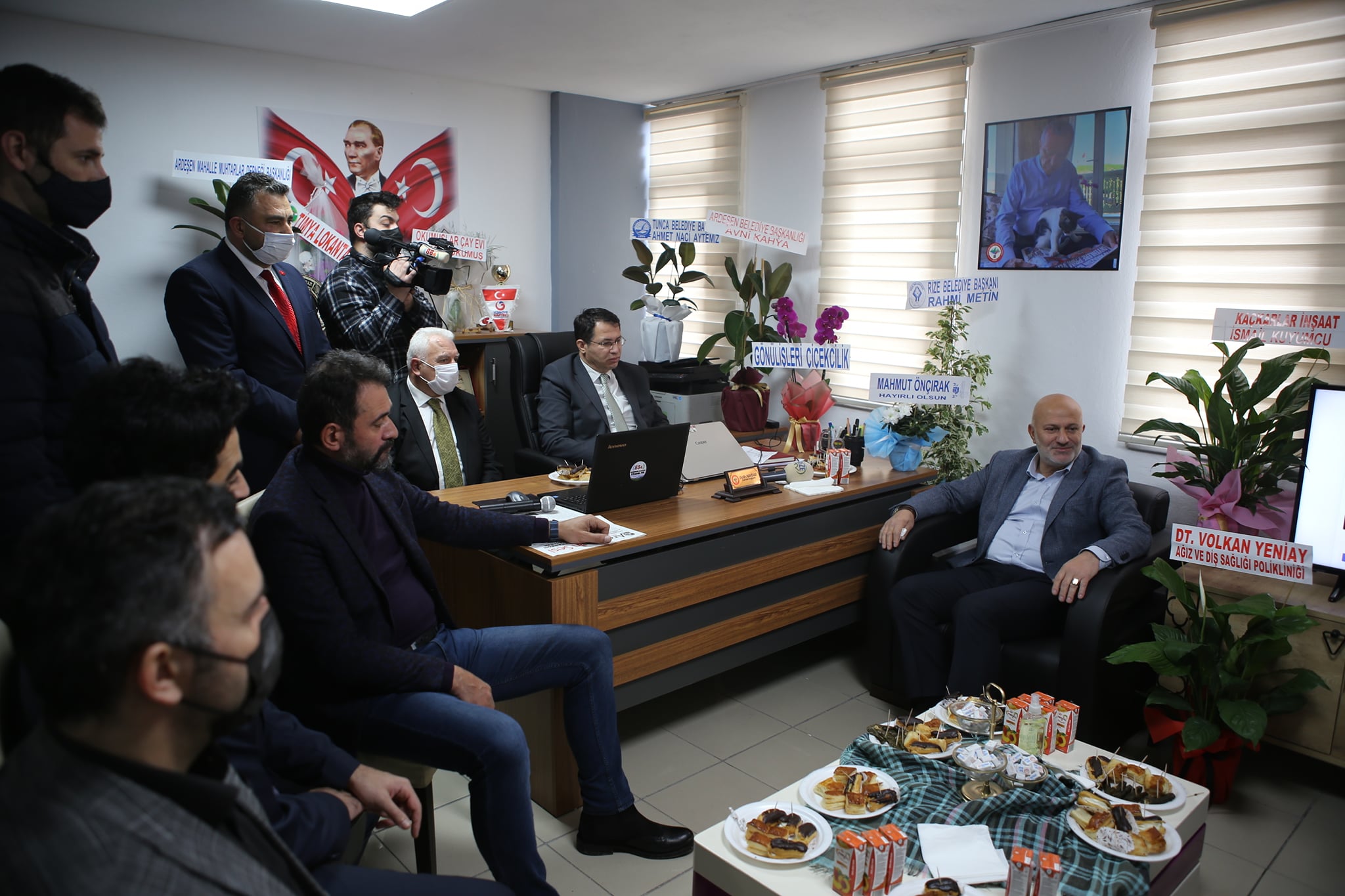 Gazeteciler Derneği Yeni Ofisi İlçemize Hayırlı Olsun