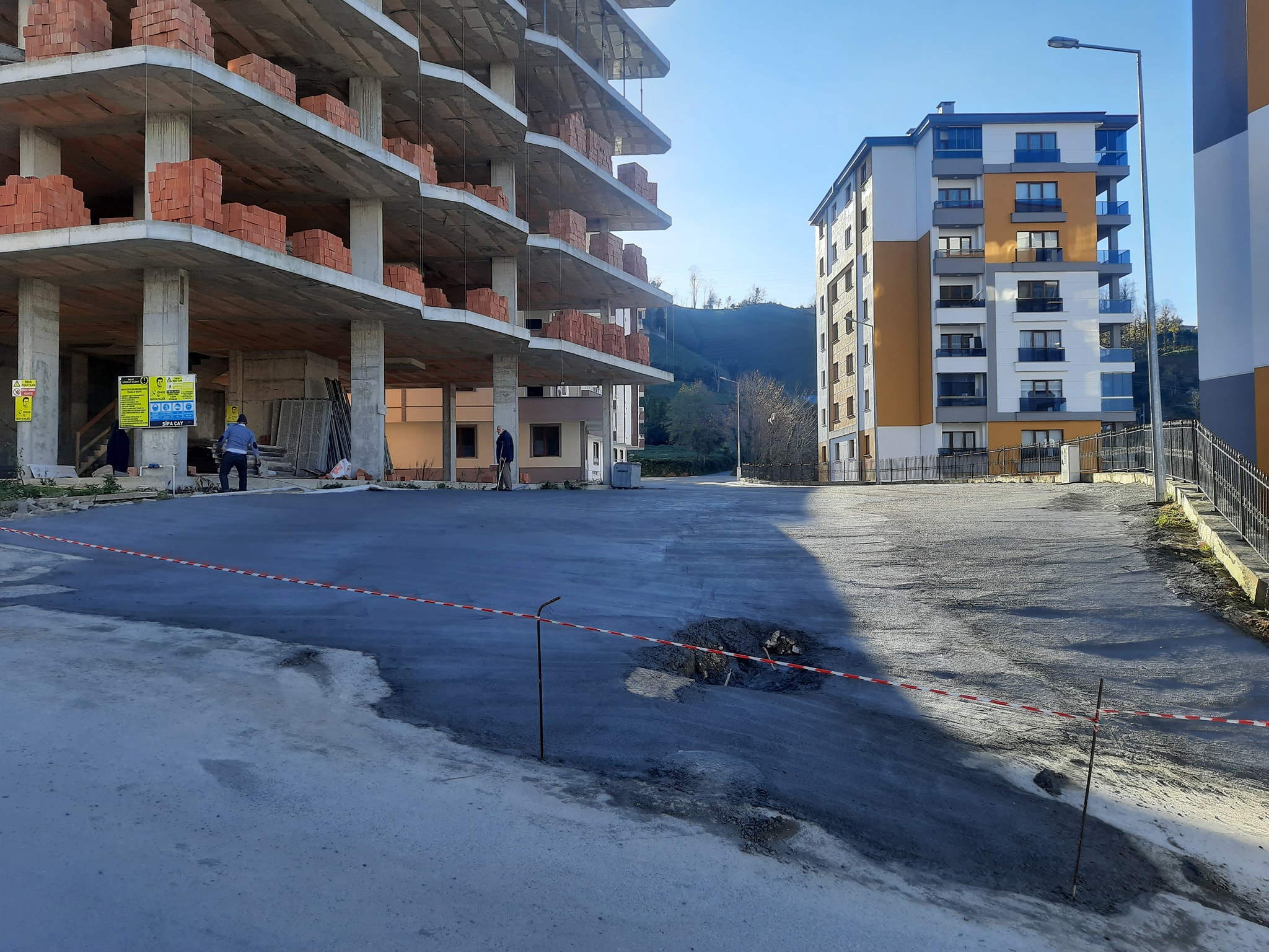 Merkez Mahallesi Beton Yol Çalışmamız