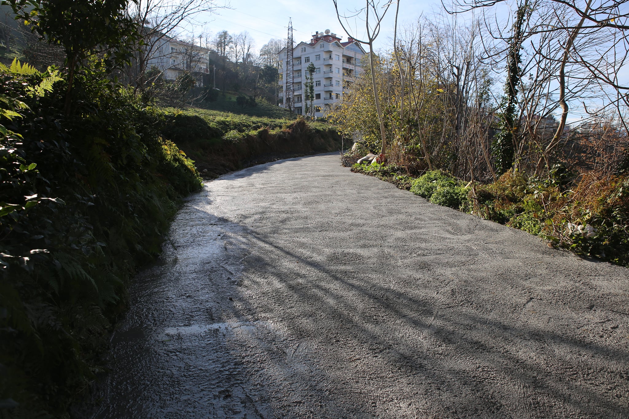 Merkez Mahallesi Beton Yol Çalışmamız