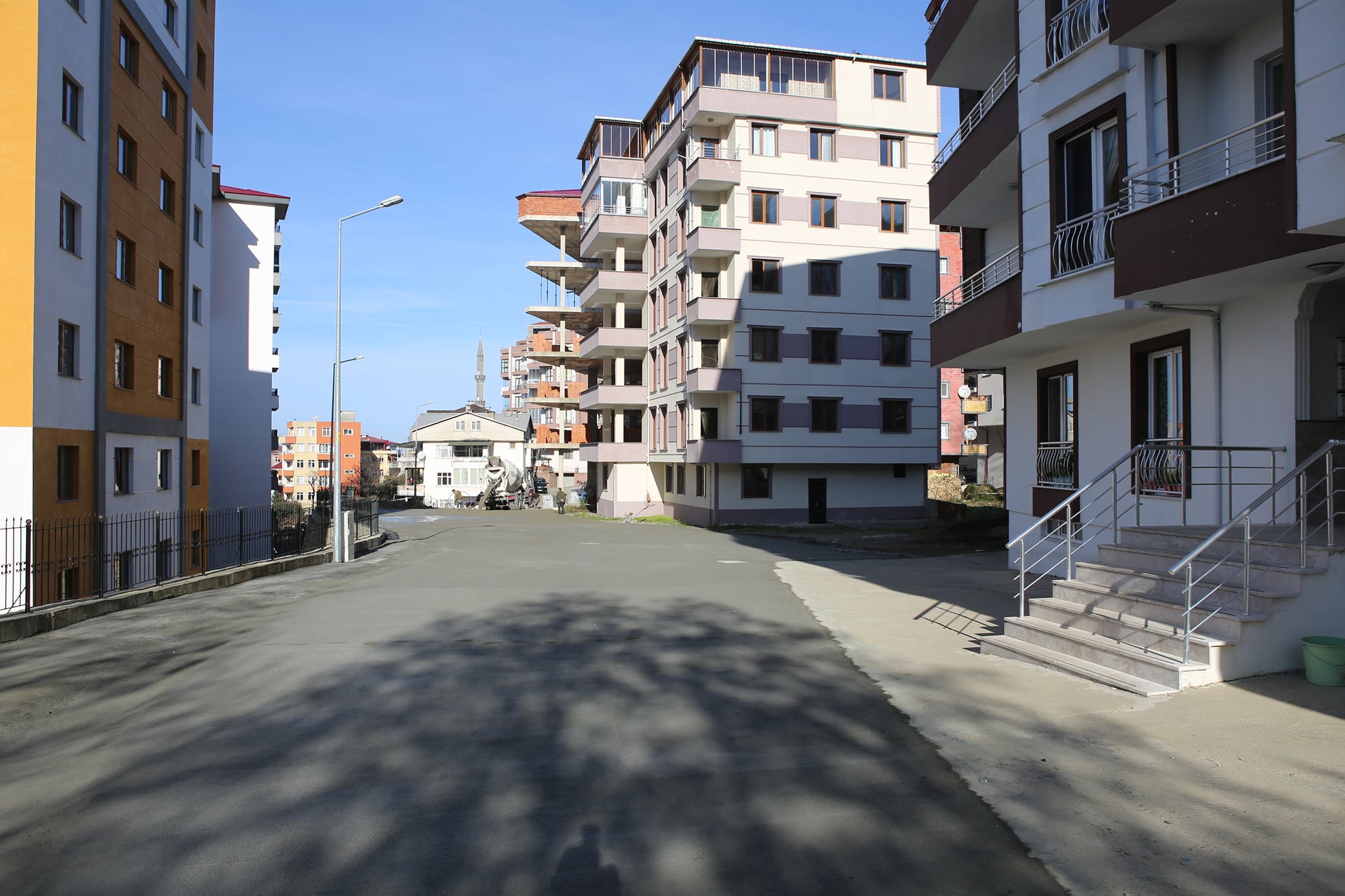 Merkez Mahallesi Beton Yol Çalışmamız