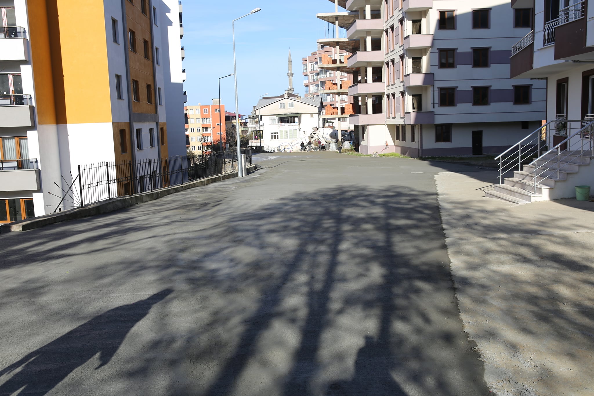 Merkez Mahallesi Beton Yol Çalışmamız