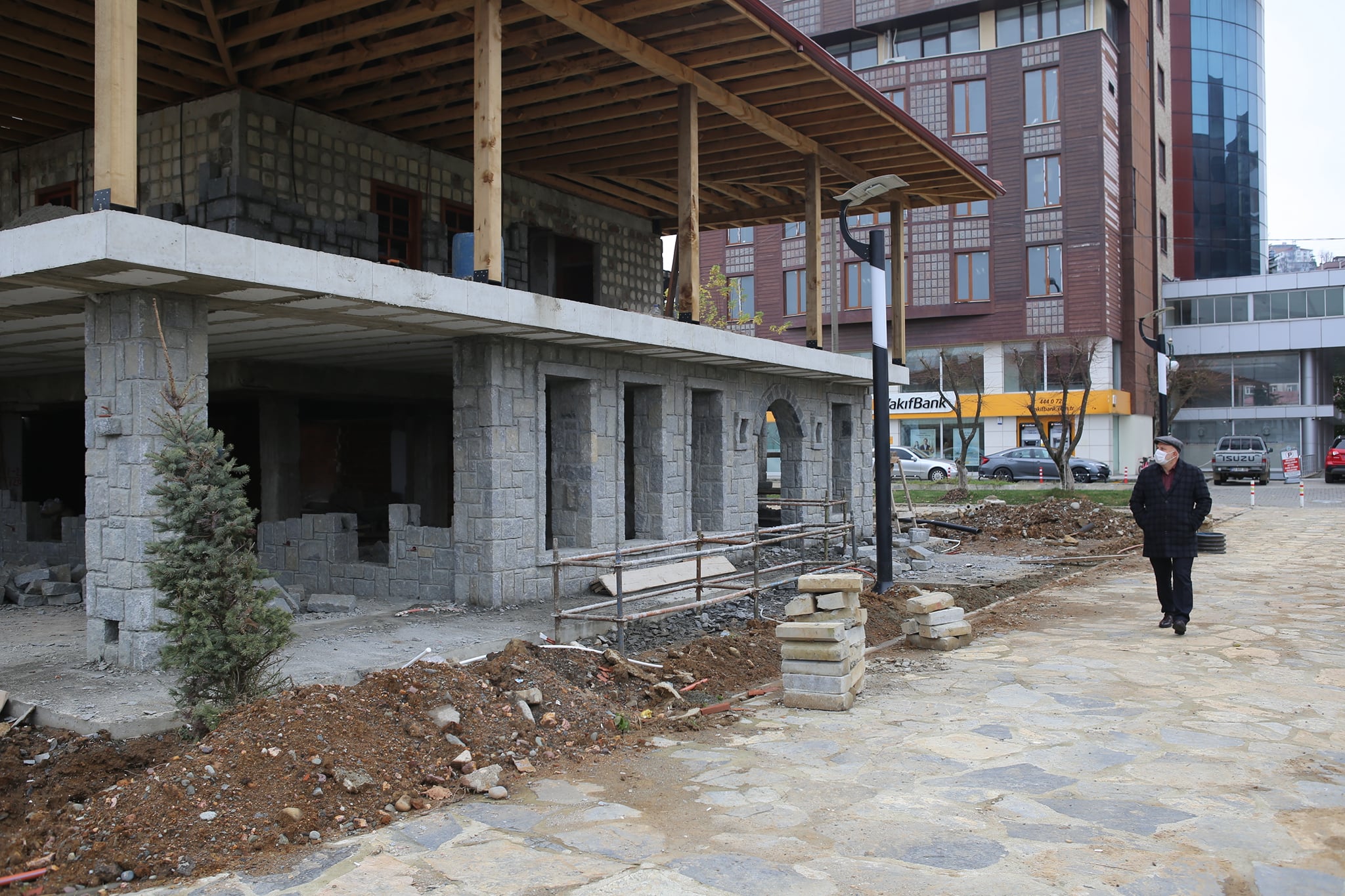 Yeni Kafe İnşaatında Sona Yaklaştık