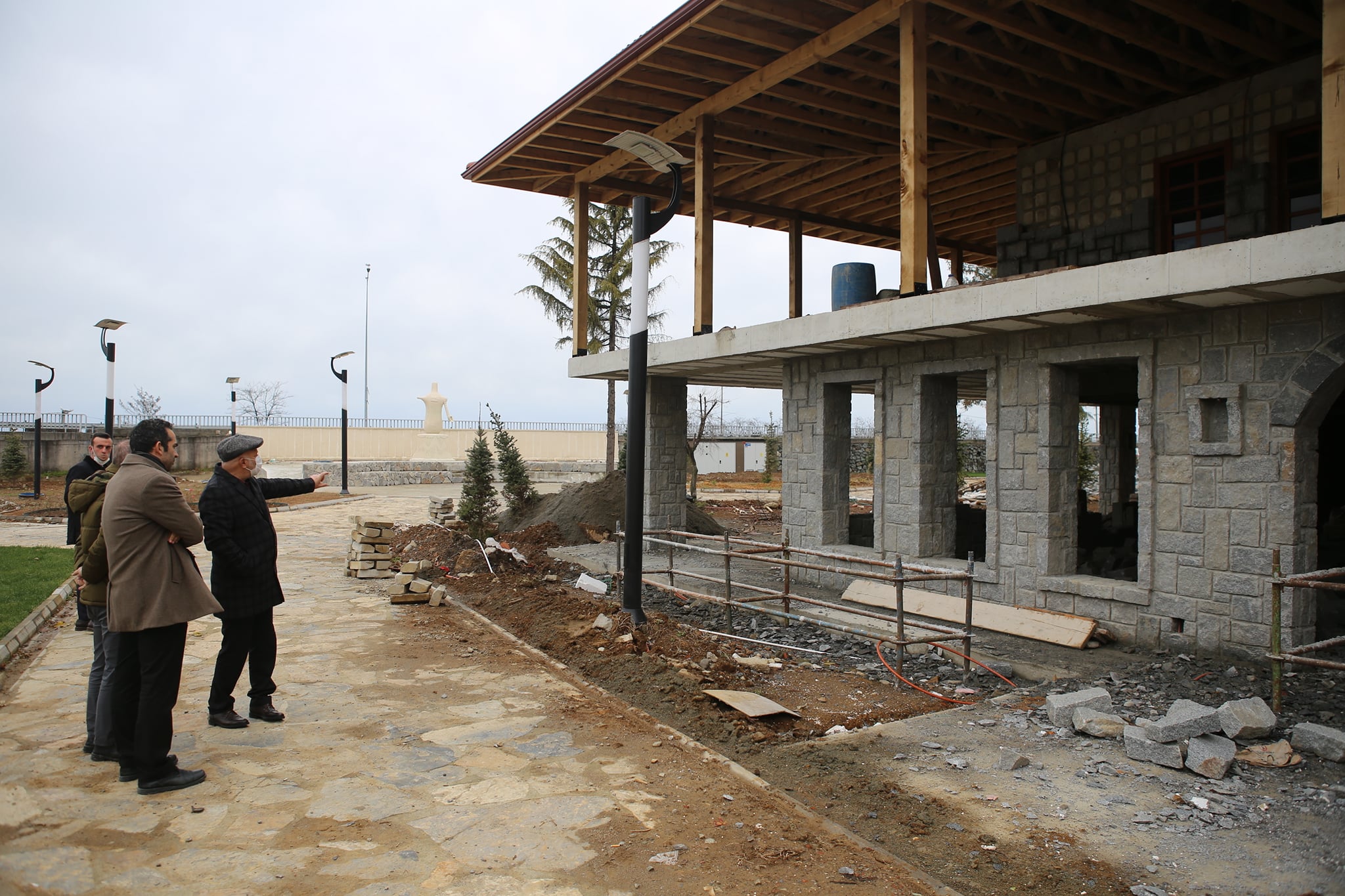 Yeni Kafe İnşaatında Sona Yaklaştık
