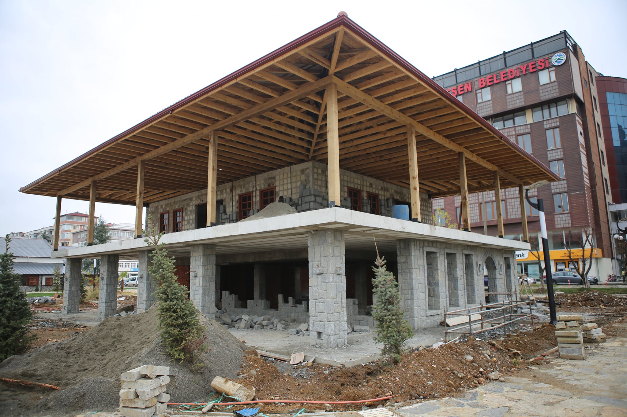 Yeni Kafe İnşaatında Sona Yaklaştık