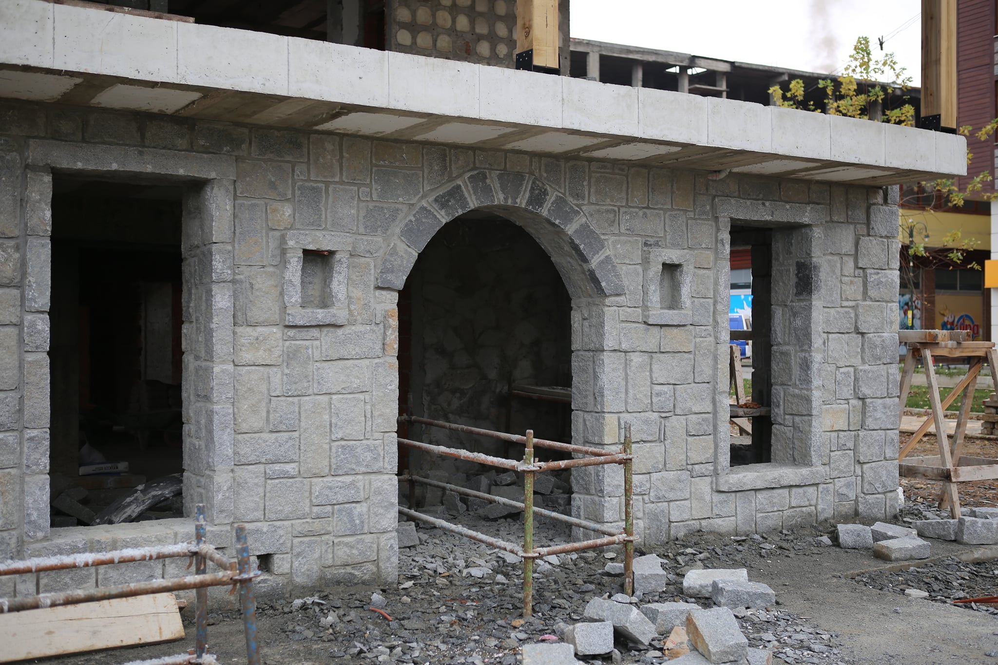 Yeni Kafe İnşaatında Sona Yaklaştık