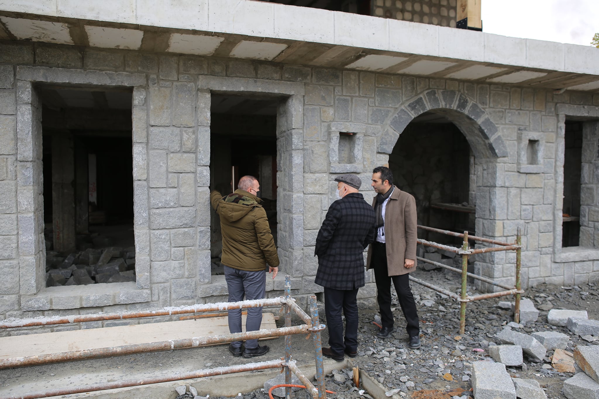 Yeni Kafe İnşaatında Sona Yaklaştık