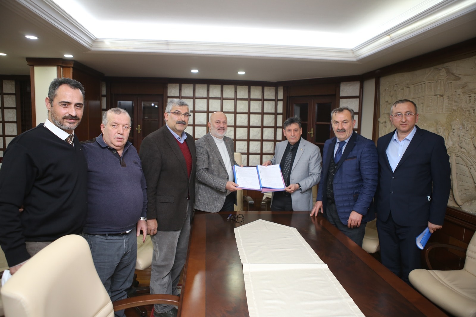 Belediyemiz Memurları İçin 2022 yılı Sözleşmesi İmzalandı