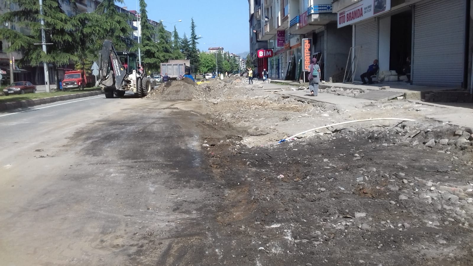 Fırtına Mahallesinde üst yapı çalışmalarına başlıyoruz