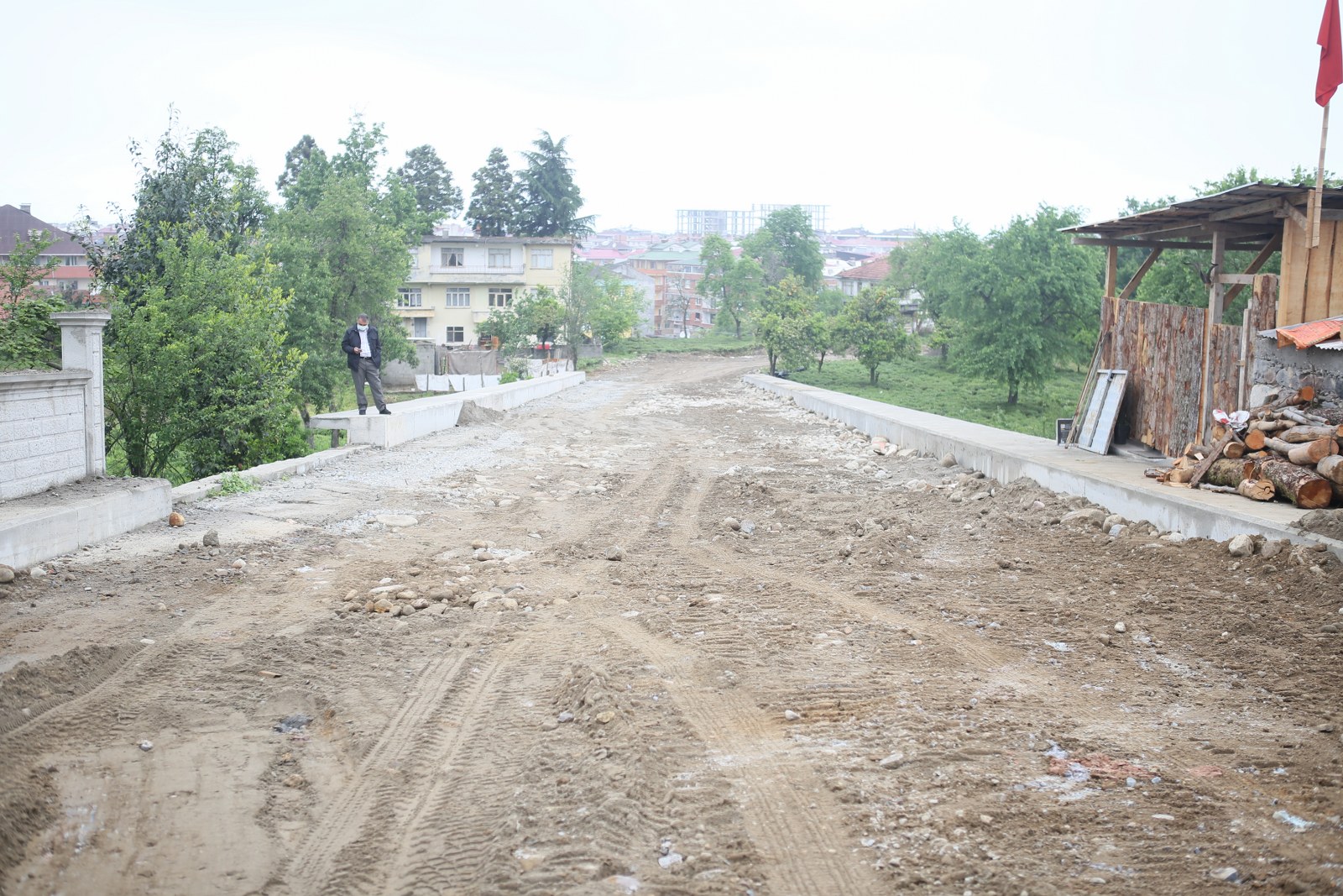 Düz Mahalle Bağlantı Yolumuz Sona Yaklaştı