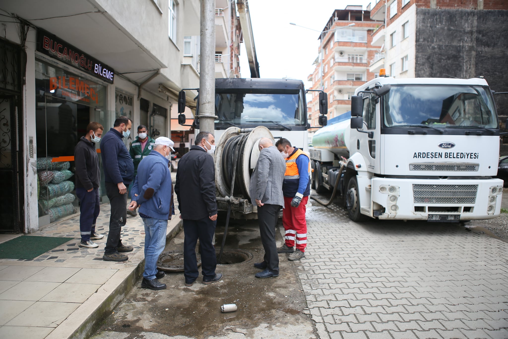 Saha çalışmalarımız aksatılmadan devam ediyor.