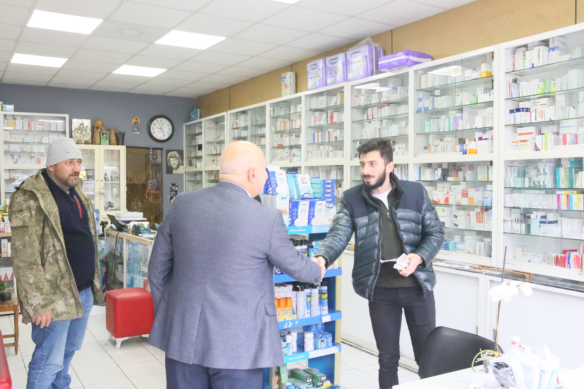 Esnaf ve vatandaşlarımız ile gönülden gönüle.