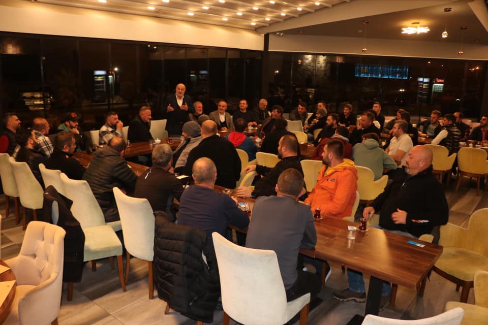 ARDOFF'tan Başkanımız Avni KAHYA Beye Teşekkür