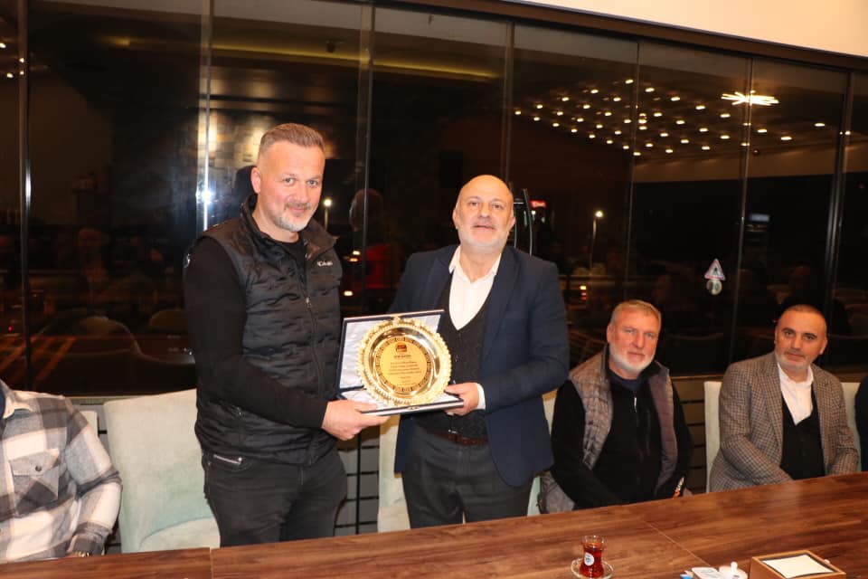 ARDOFF'tan Başkanımız Avni KAHYA Beye Teşekkür