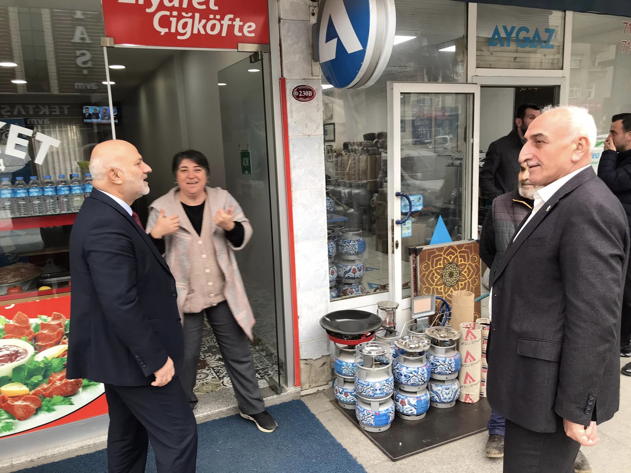 Esnaf ziyaretlerimize ara vermeden devam ediyoruz