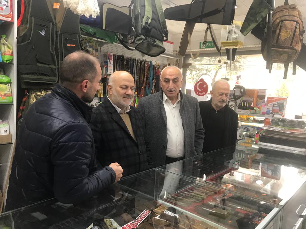 Esnaf ziyaretlerimize ara vermeden devam ediyoruz