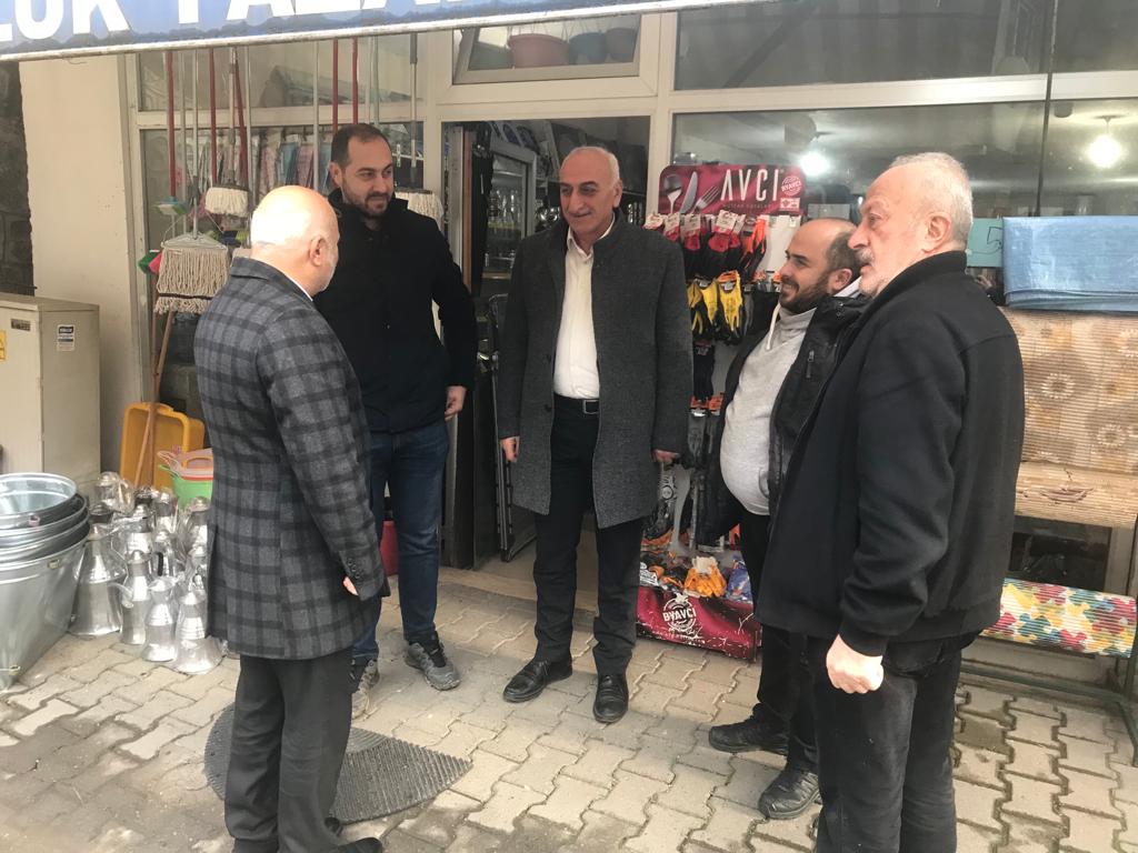 Esnaf ziyaretlerimize ara vermeden devam ediyoruz