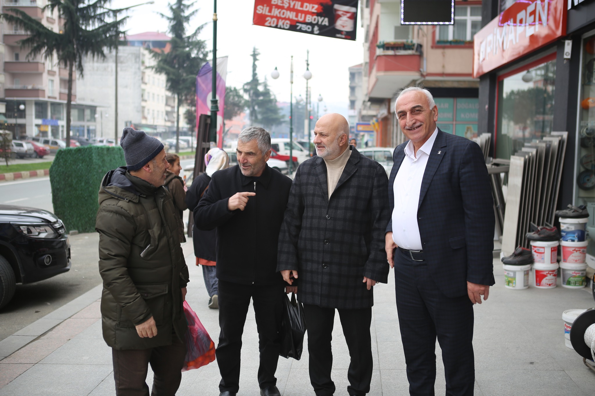 Esnaf ve vatandaşlarımız ile gönülden gönülle