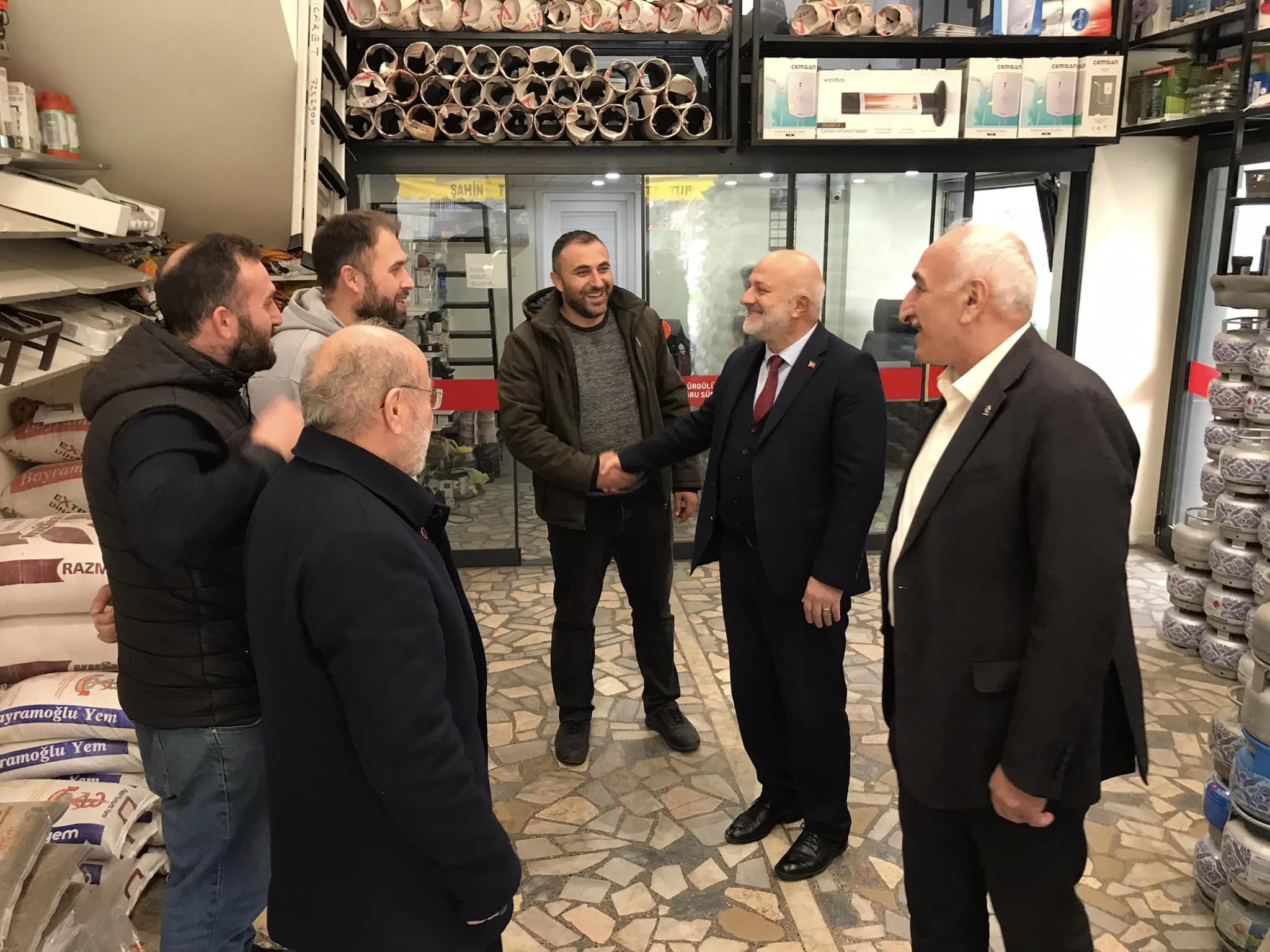 Esnaf ziyaretlerimize ara vermeden devam ediyoruz