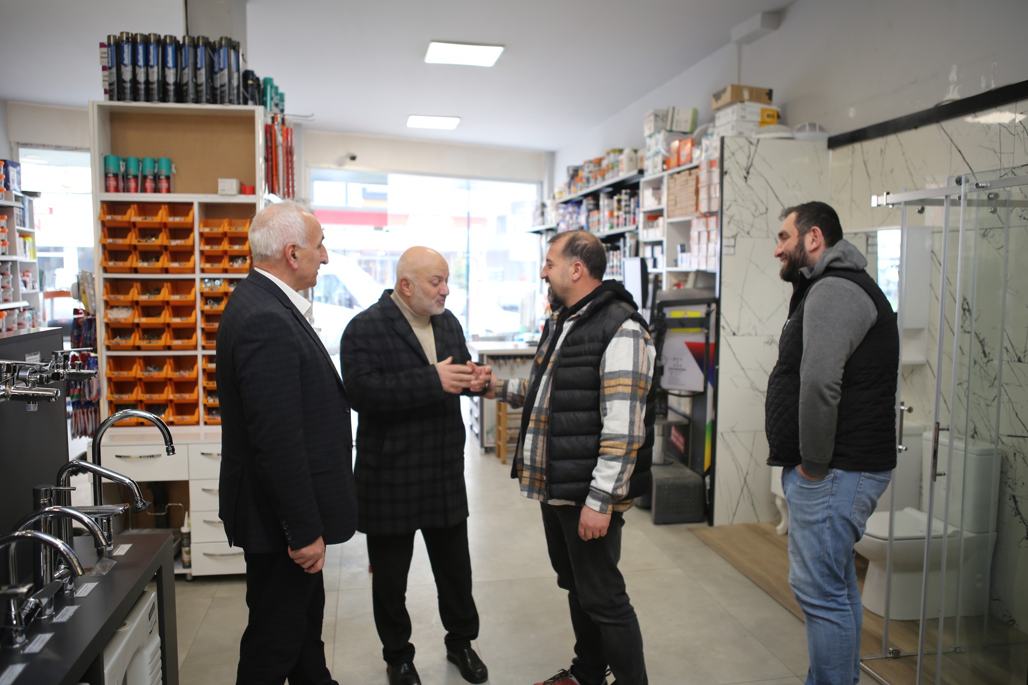 Esnaf ve vatandaşlarımız ile gönülden gönülle